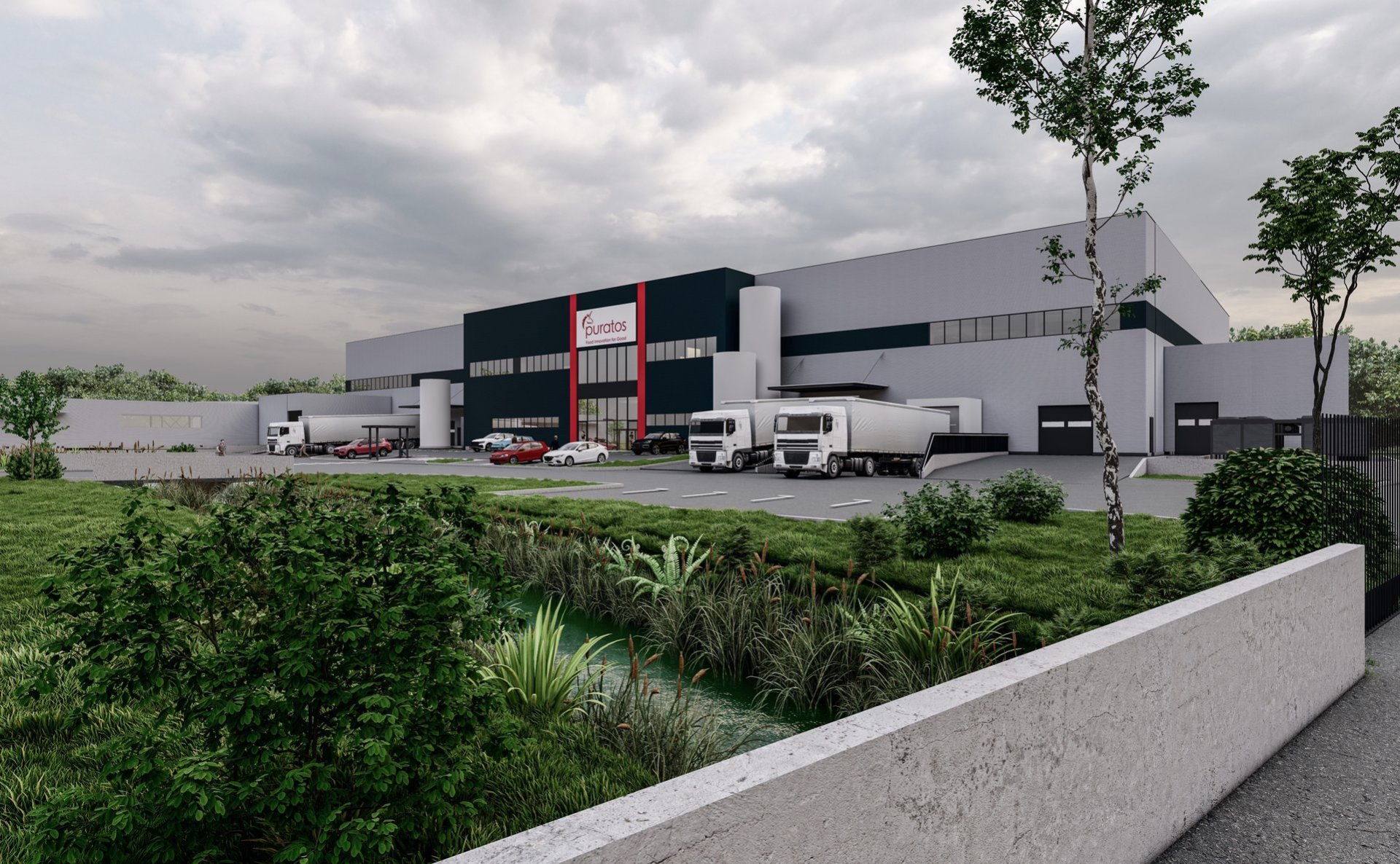Puratos - Food production facility