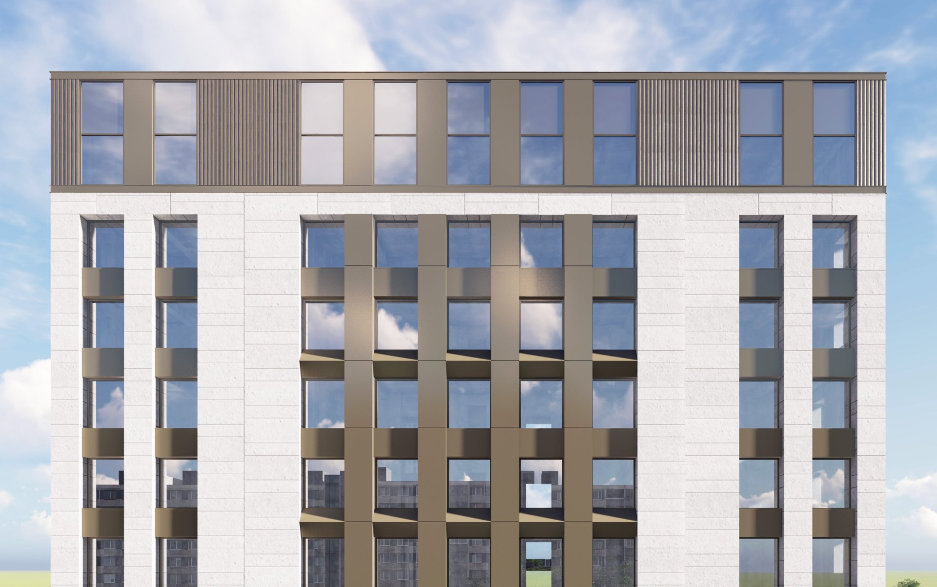 ANIF - Cladire de birouri - consolidare, remodelare fatada, recompartimentare
