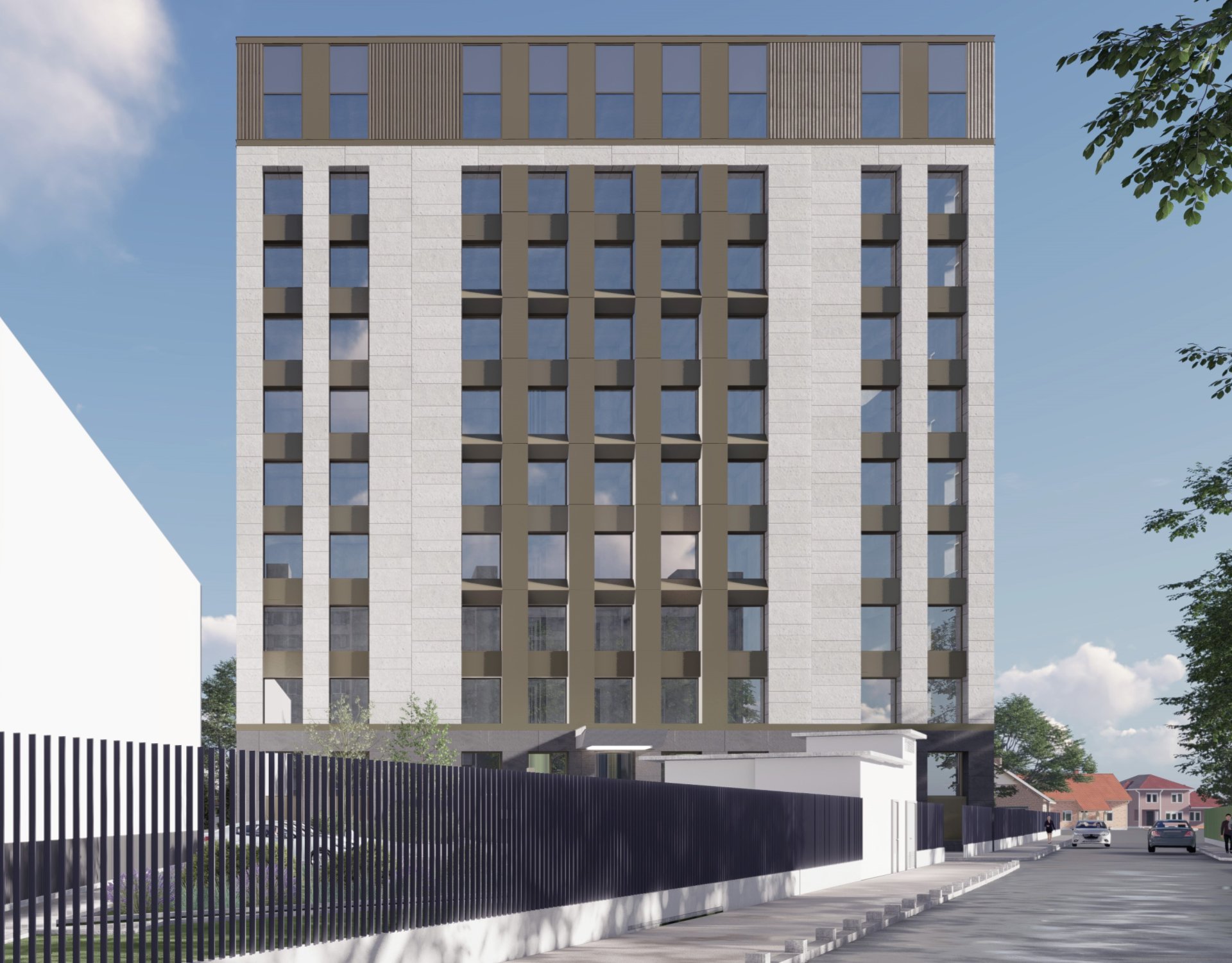 ANIF - Cladire de birouri - consolidare, remodelare fatada, recompartimentare