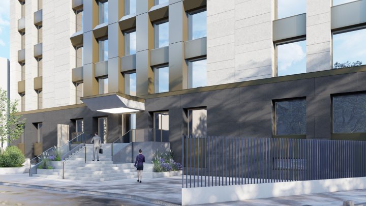 ANIF - Cladire de birouri - consolidare, remodelare fatada, recompartimentare