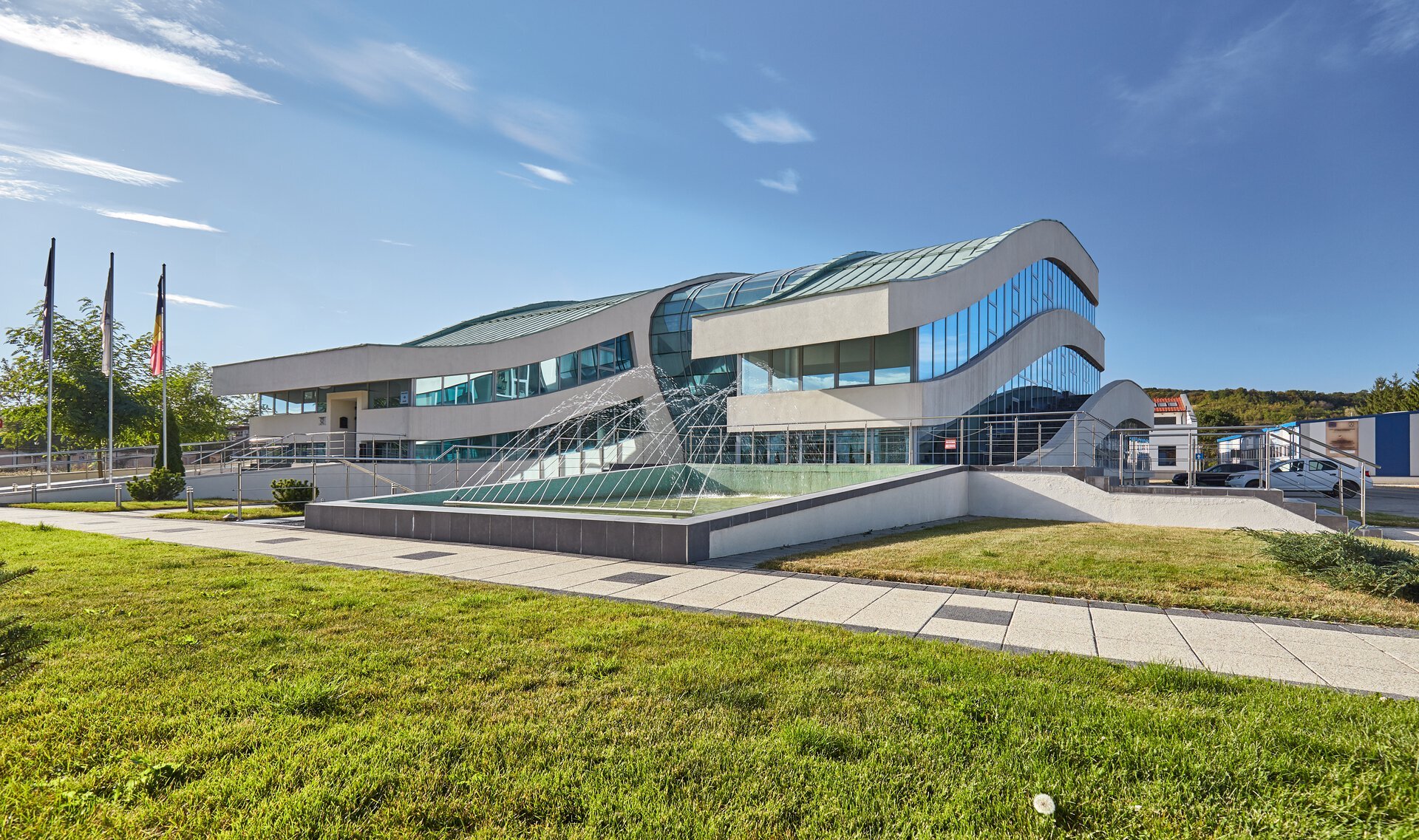 Apa Tarnavei Mari - Headquarters and equipment garage