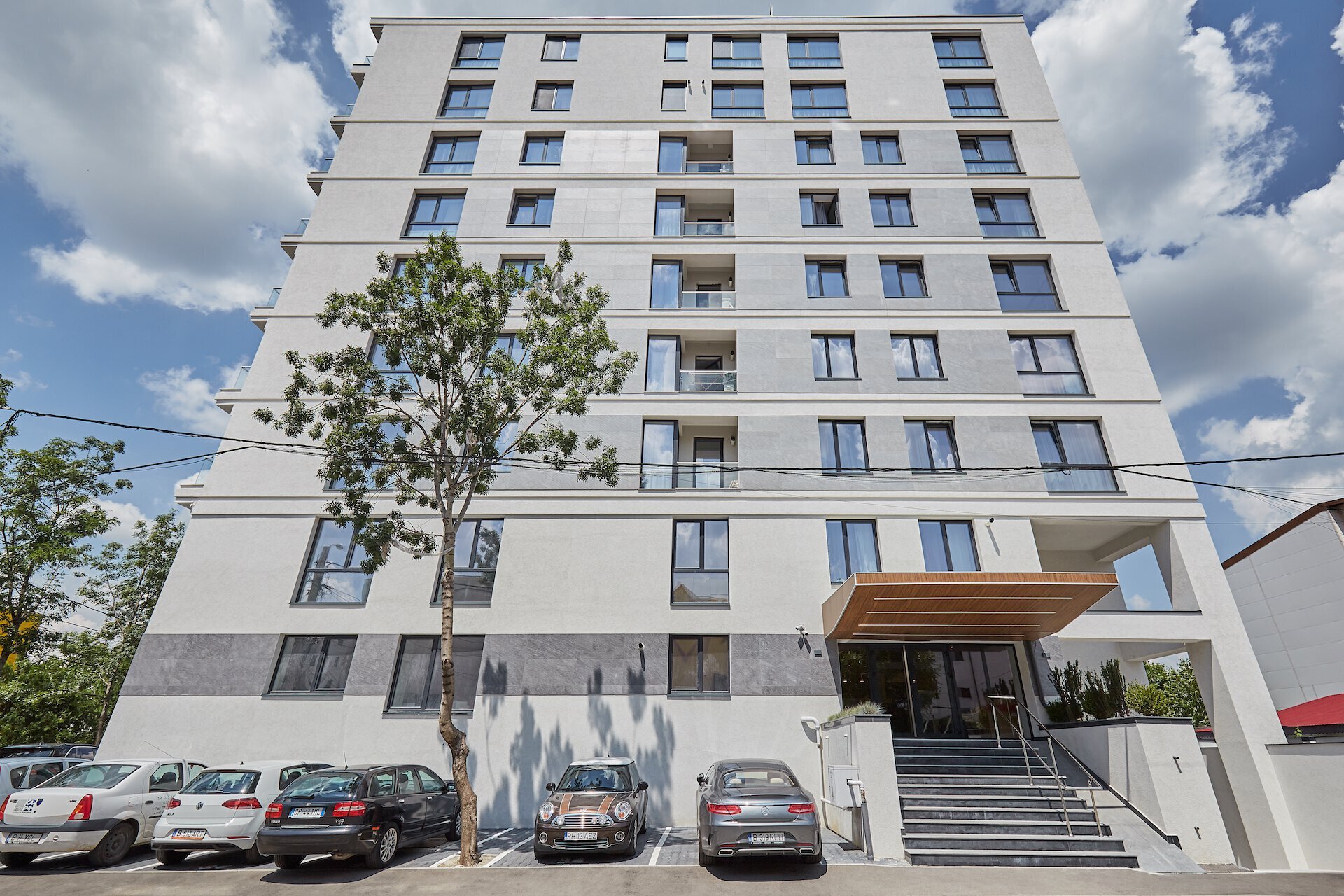 Clădirea de apartamente Business Development Industry de pe str. Mușetești, teren de colț, sector 1 București, proiect PPAE