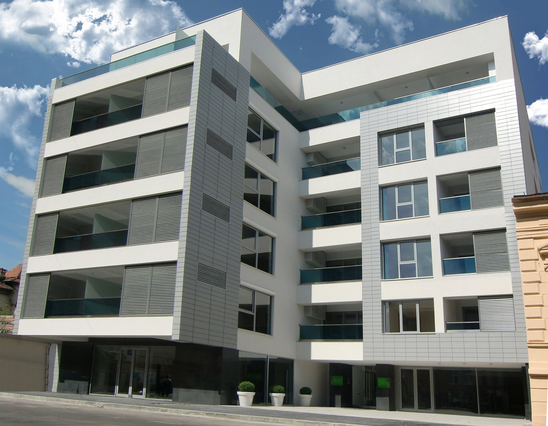 Clădirea de apartamente Green Development de pe str. Mihail Moxa, zonă centrală protejată din București, proiect PPAE