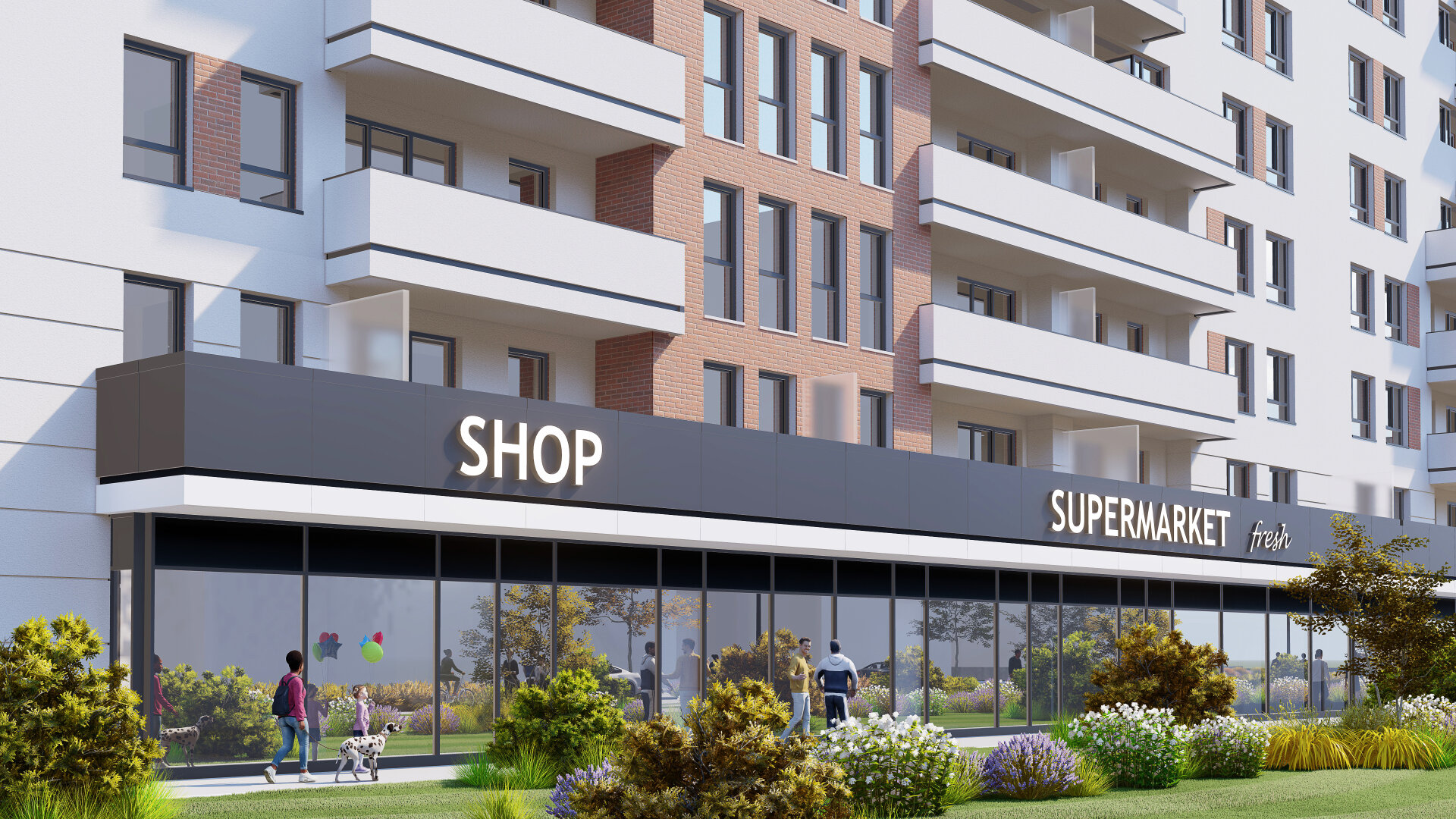 Bar-type buildings with long facades oriented east-west for optimal sunlight, Drumul Taberei Residence 3, a PPAE project