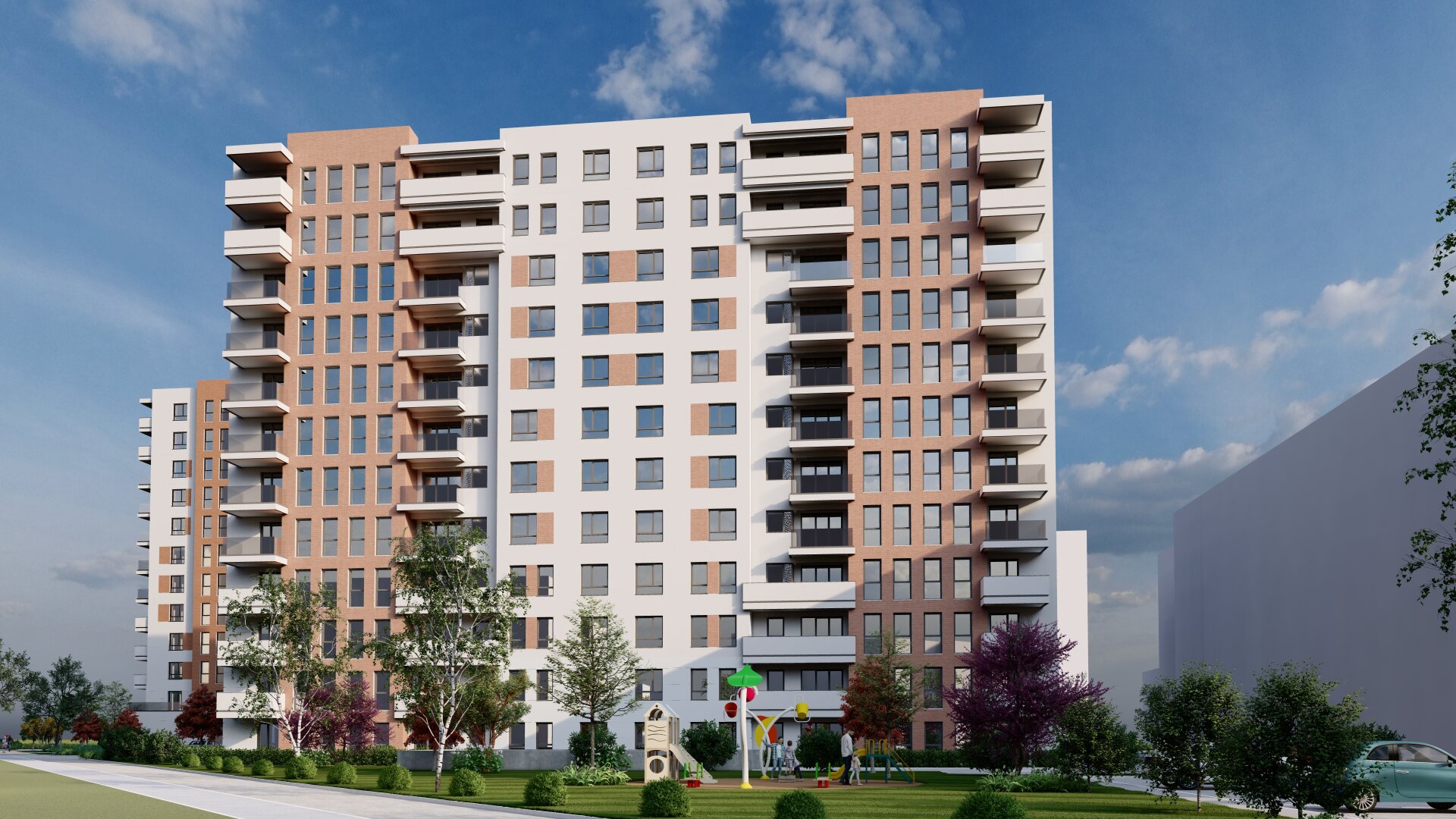 Image from the project gallery — the Drumul Taberei Residence 3 residential complex, Valea Largă St., District 6 Bucharest, a PPAE project