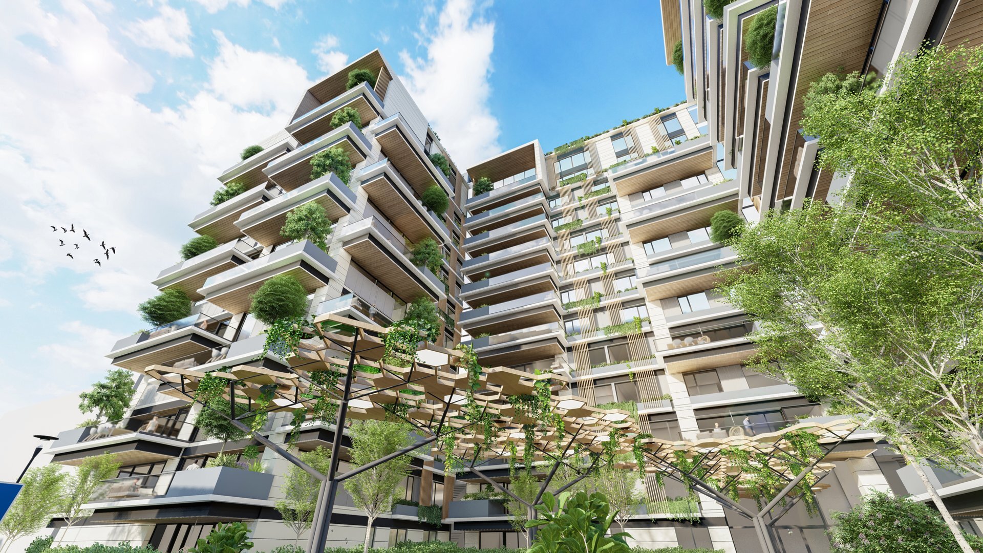 New Sky Apartments - Apartment Building