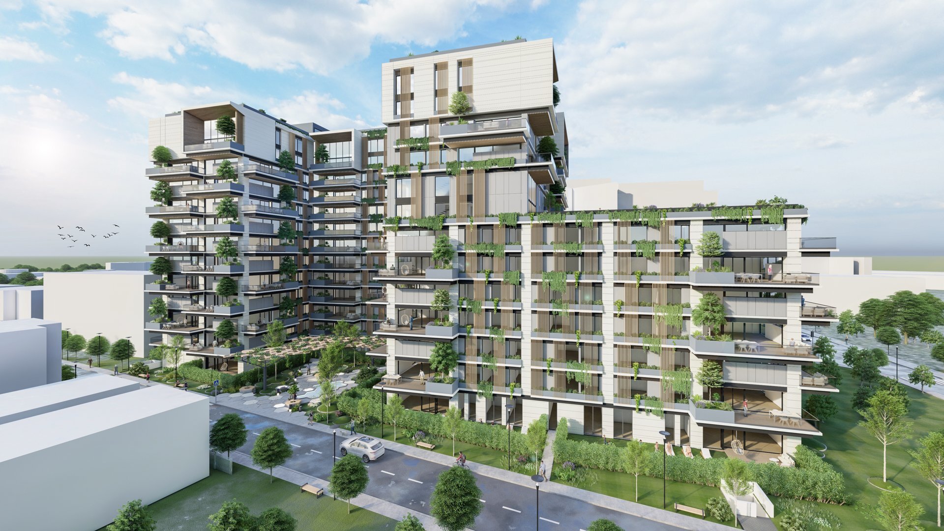 New Sky Apartments - Apartment Building