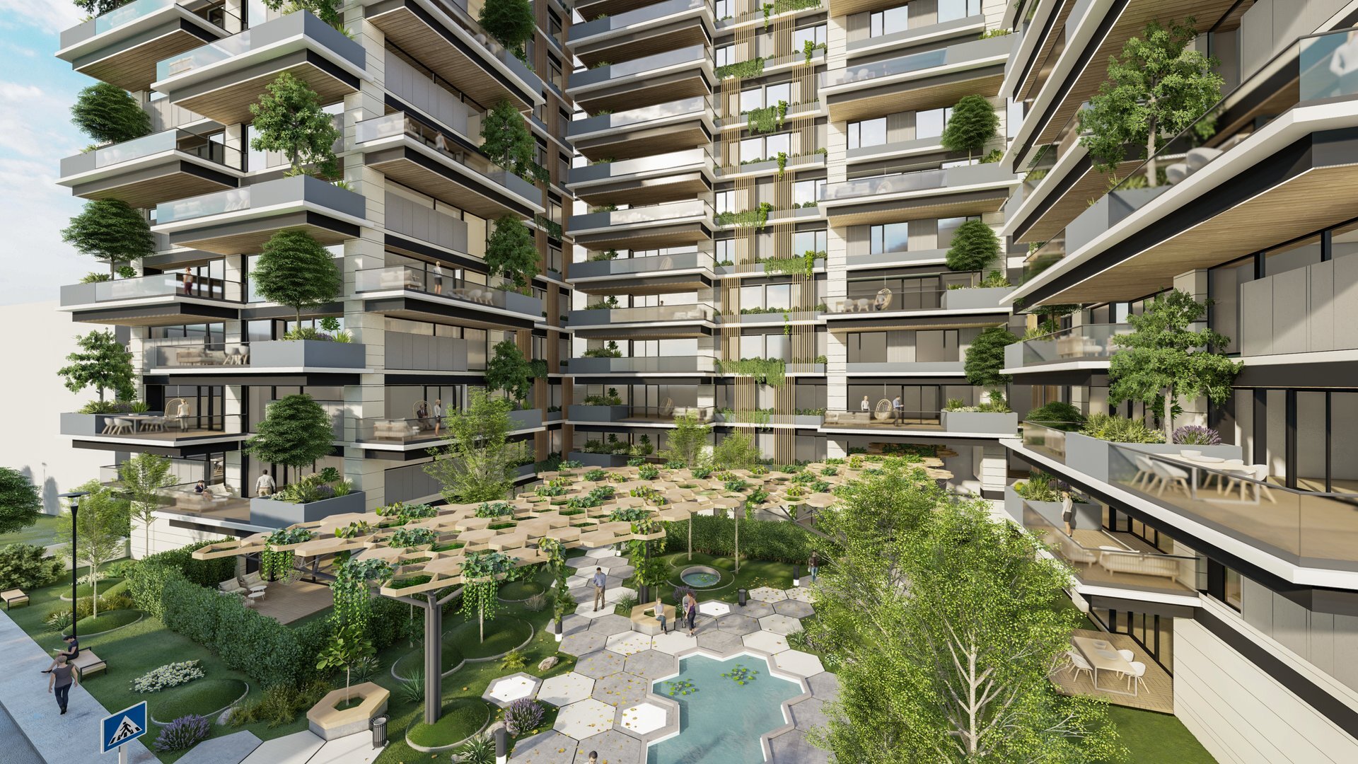 New Sky Apartments - Apartment Building