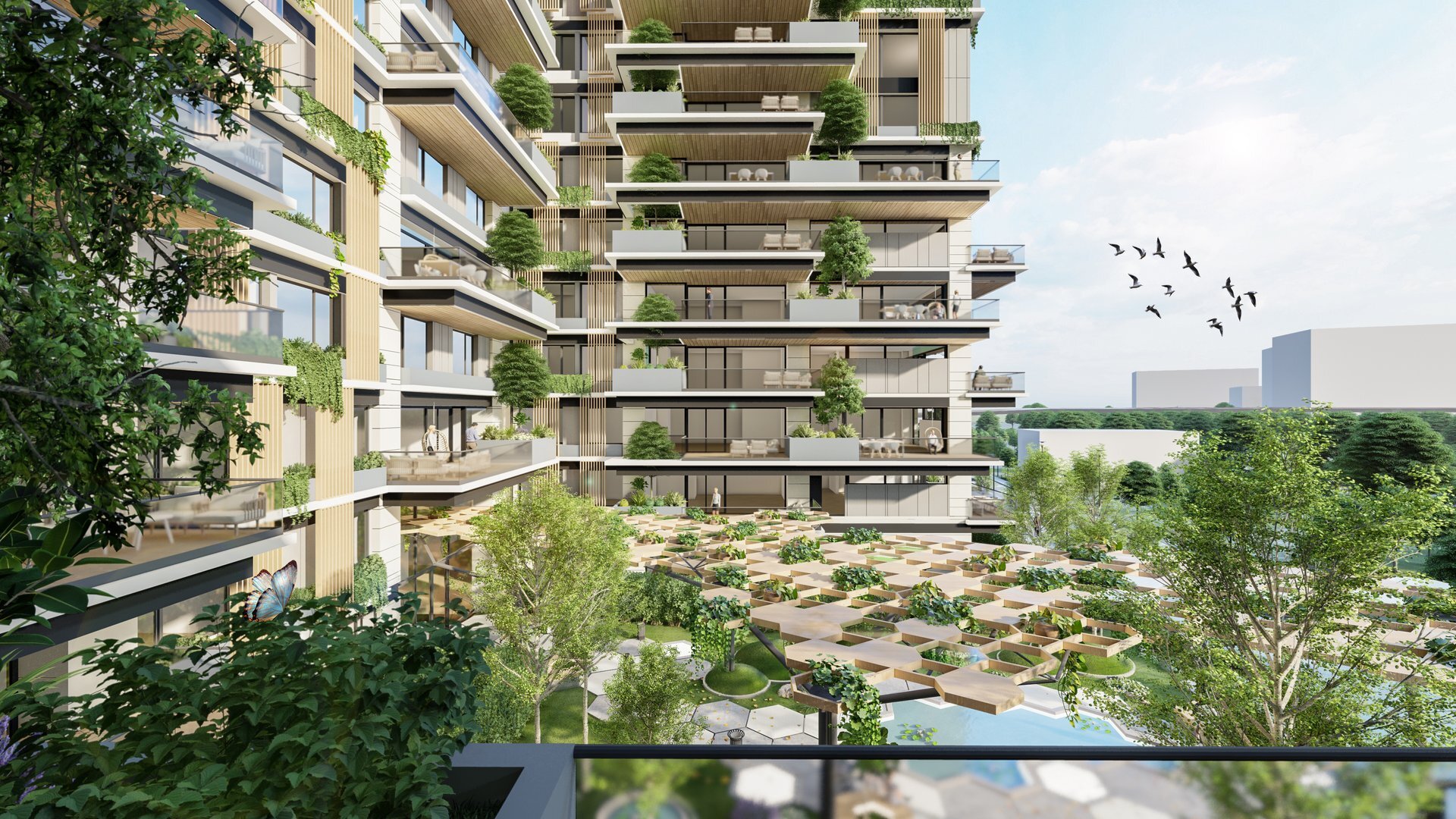 New Sky Apartments - Apartment Building