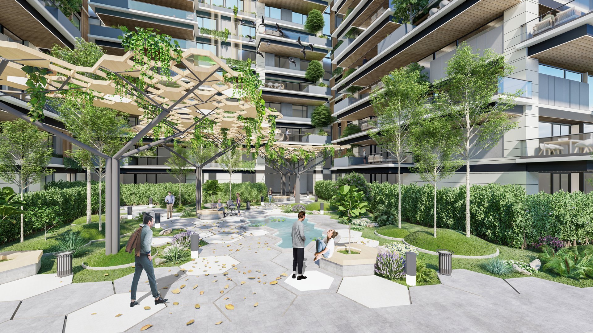 New Sky Apartments - Apartment Building