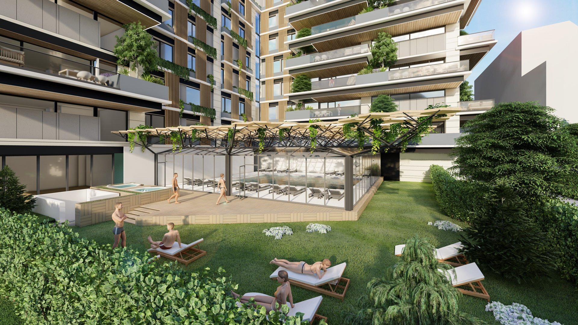 New Sky Apartments - Apartment Building