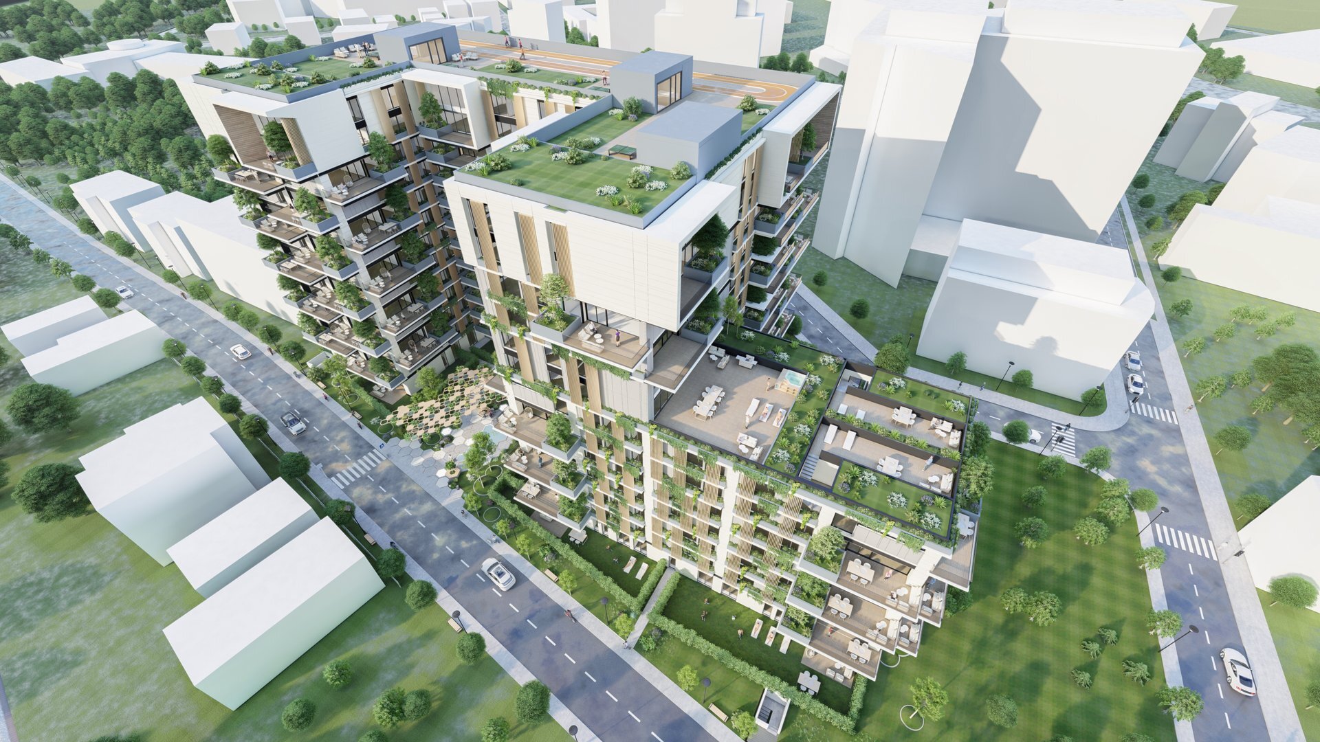 New Sky Apartments - Apartment Building