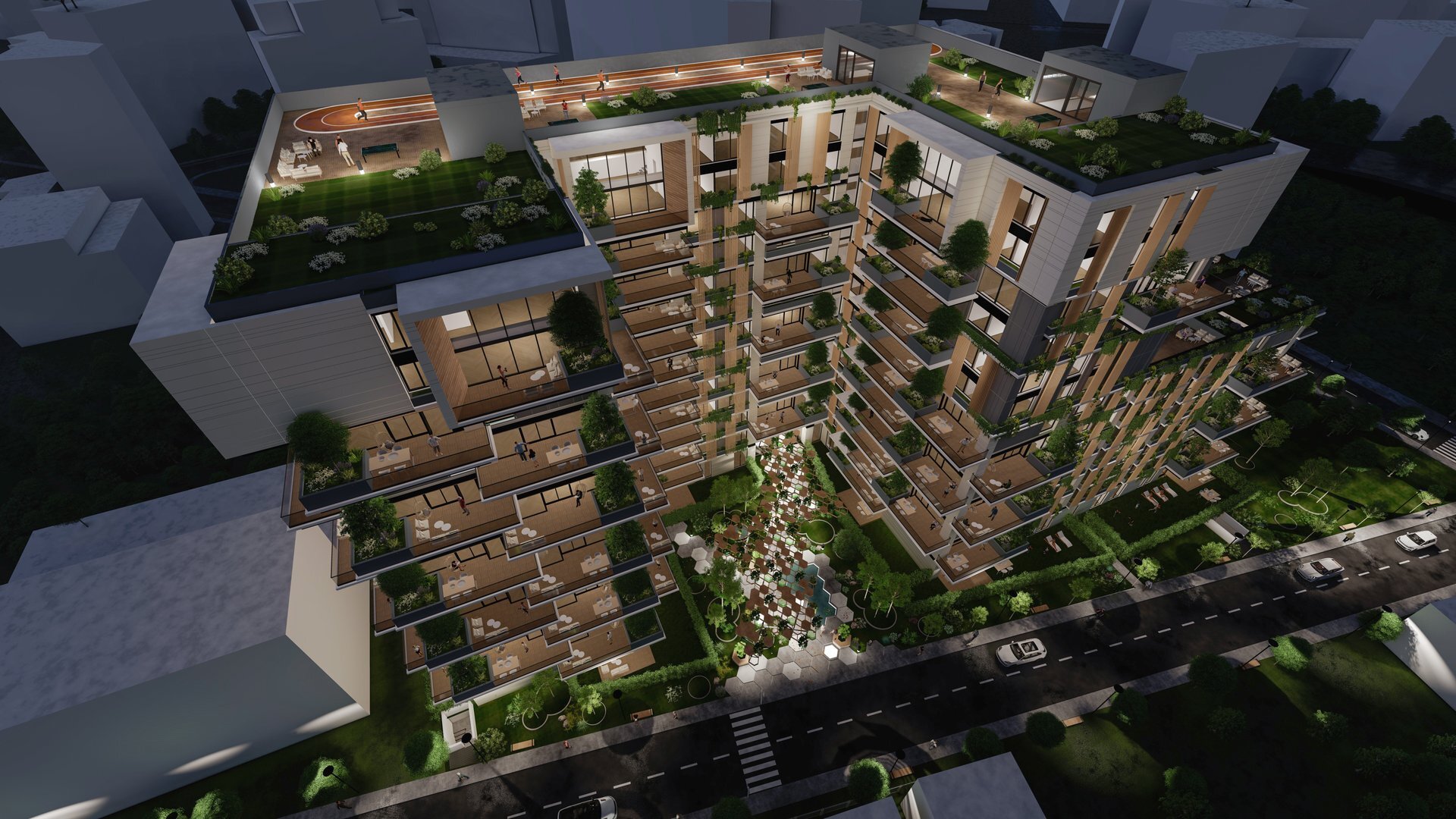 New Sky Apartments - Apartment Building