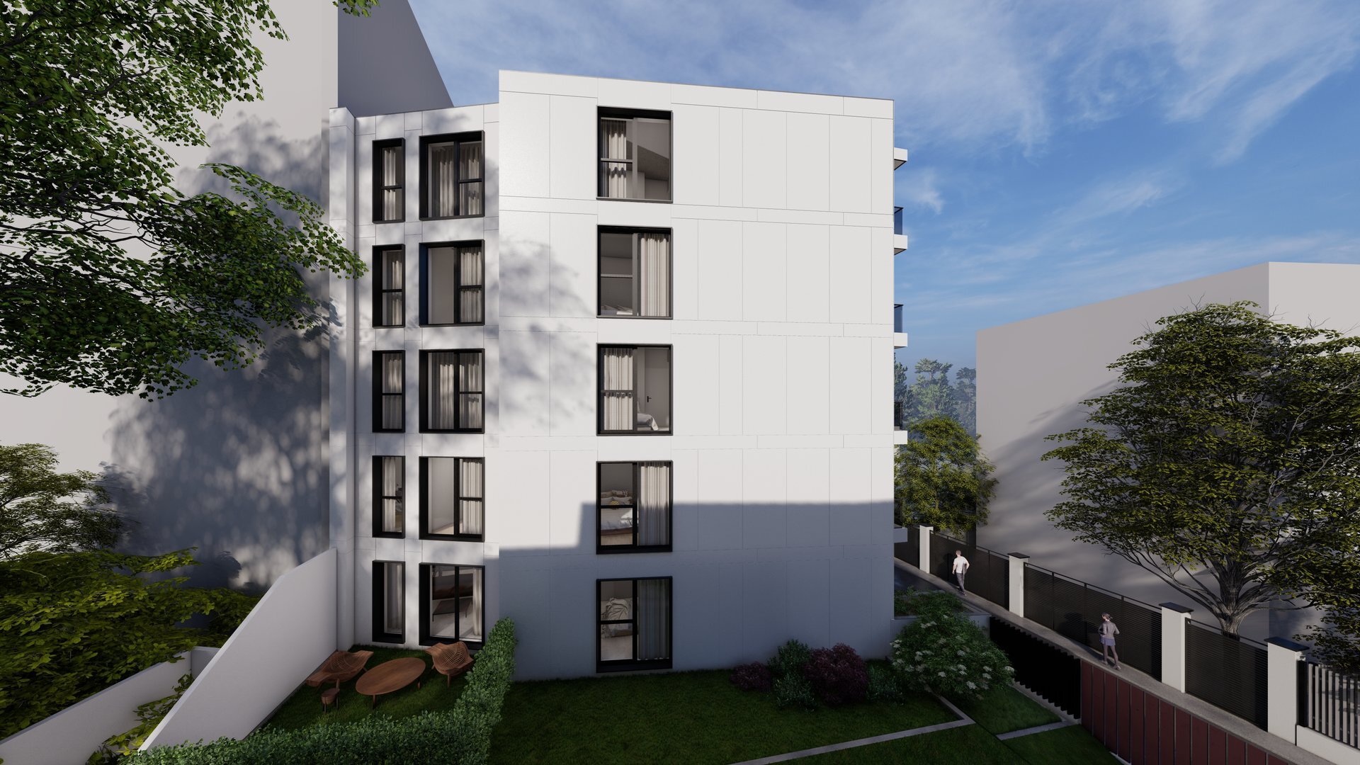 Ro - Cladire cu apartamente