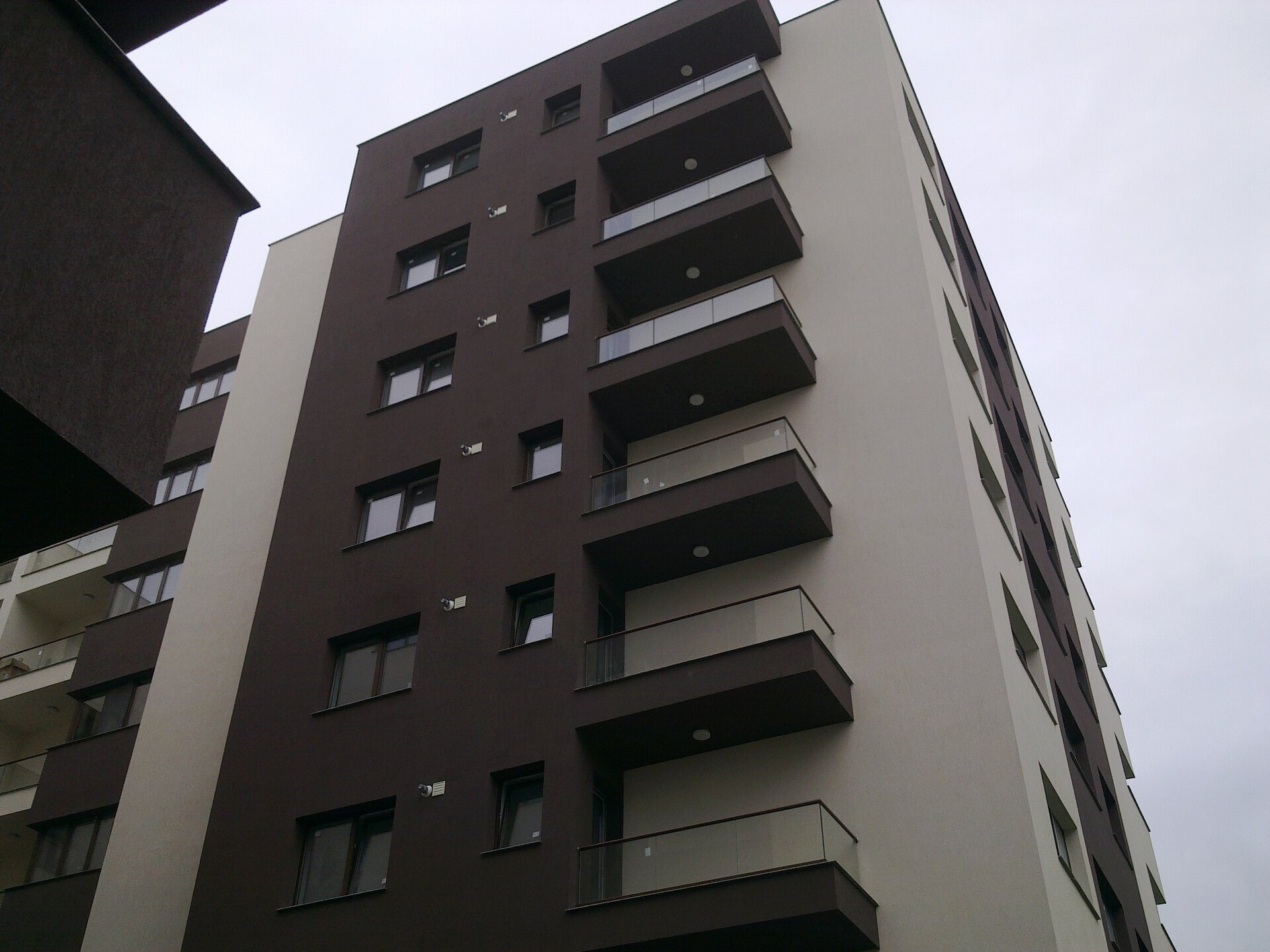 View of the facade — the Top Building Corporation residential complex, Cricovului St., a PPAE project