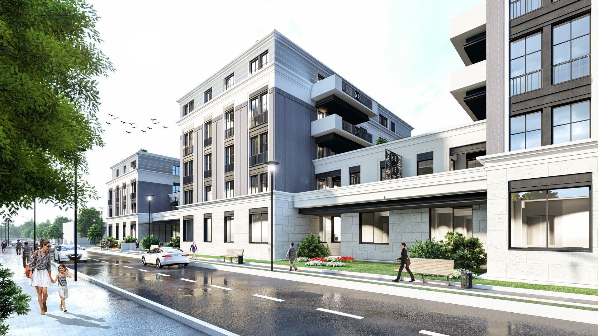 Premium apartments and office spaces in the Șișești area, Bucharest, a PPAE project