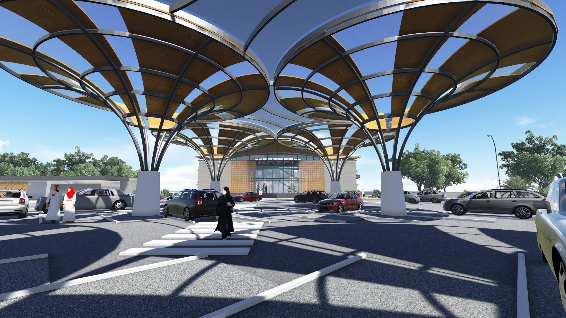 Primaria Mary, Turkmenistan - Design poduri, stație carburanți, hotel, stație autobuz